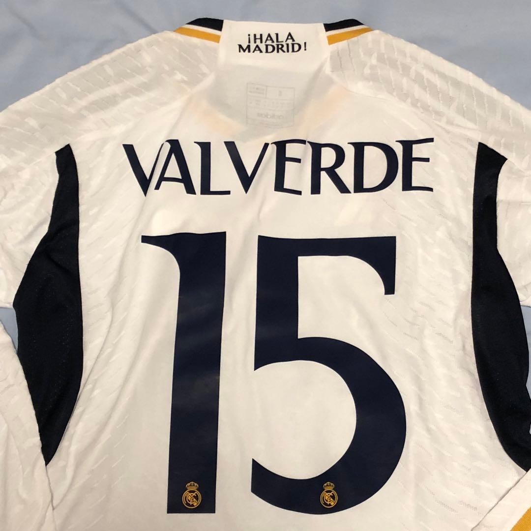 【チャンピオンズリーグ】Real Madrid オーセンティック 長袖　S