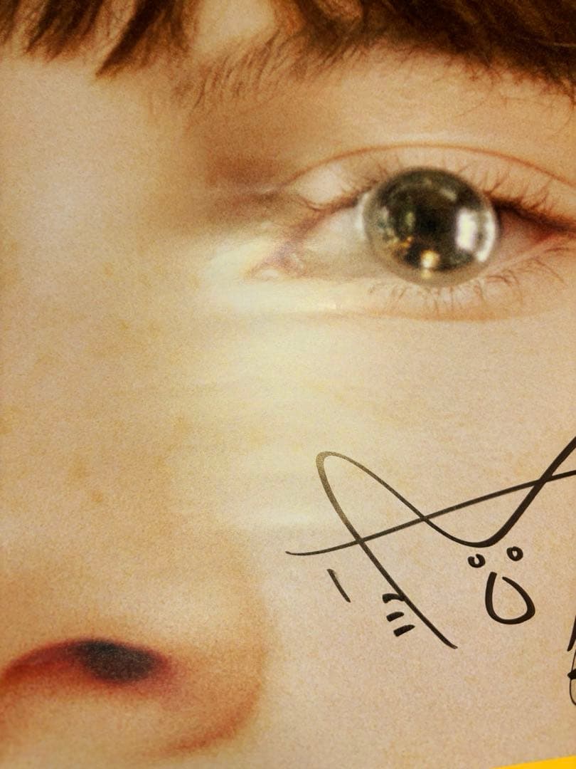 TOMOO TWO MOON ポスター　直筆サイン