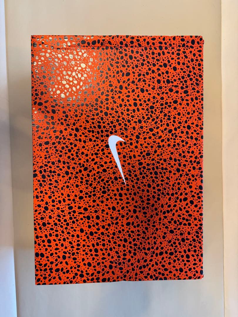 NIKE オレンジ ハイカット ボクシングシューズ