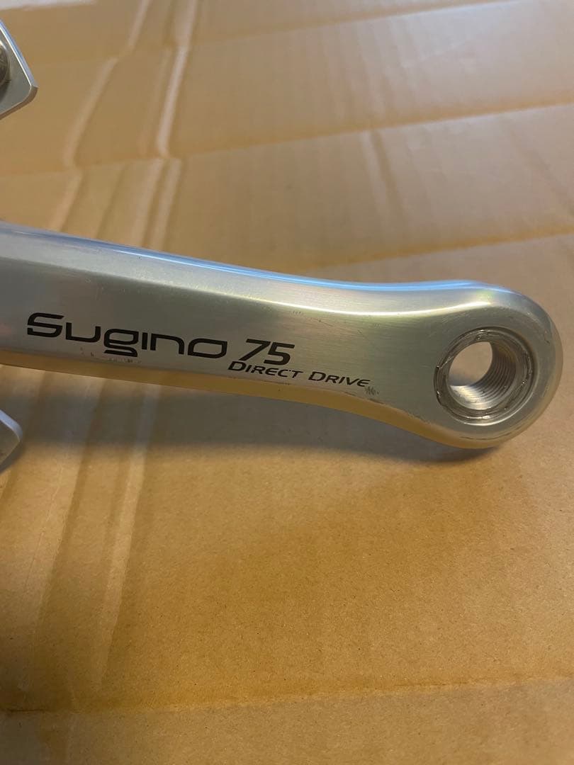 Sugino75 DD 165mm シルバー 純正BB付き