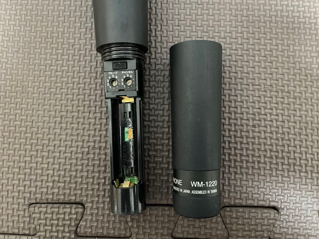【動作確認済み】【TOA】ワイヤレスマイク　ハンド型 WM-1220