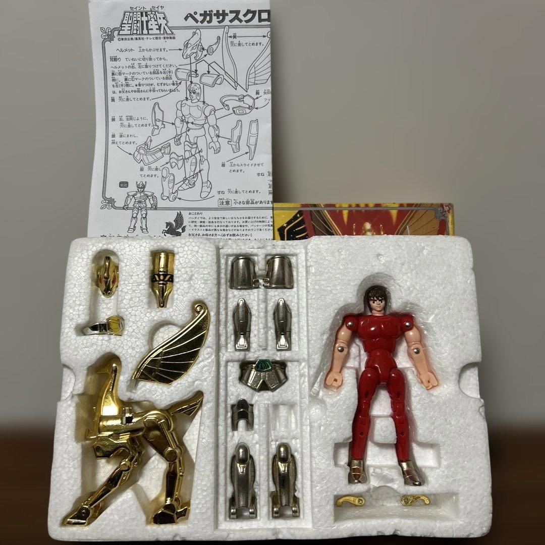 聖闘士星矢　ペガサスクロス　ゴールドバージョン　ジャンク　説明の所を見て下さい。