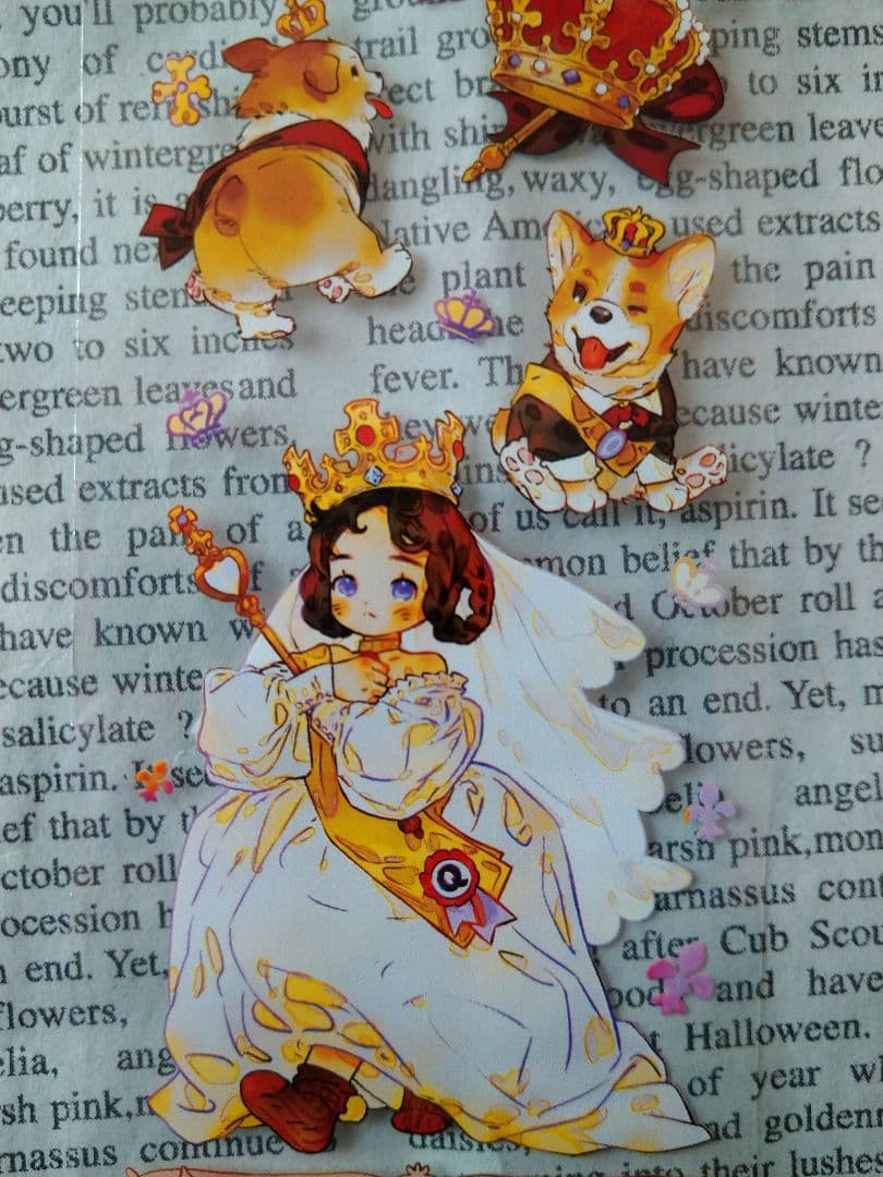 ✩再販✩J83＃英式小甜心(PET)田小宝的星空切り売り海外人物マステ女の子