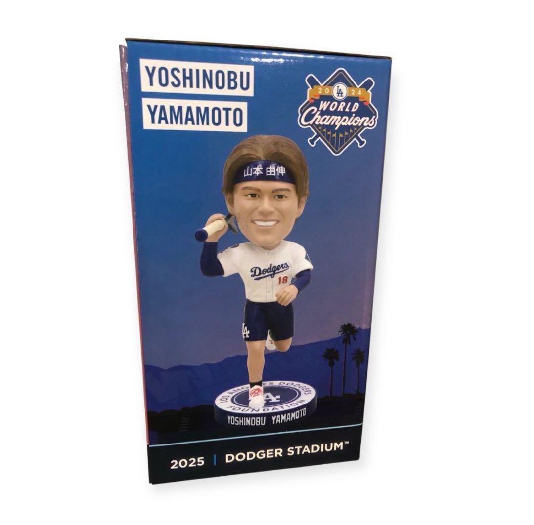 ベ*ュ様 激レア　山本由伸　ボブルヘッド　ファンイベント参加者限定　新品