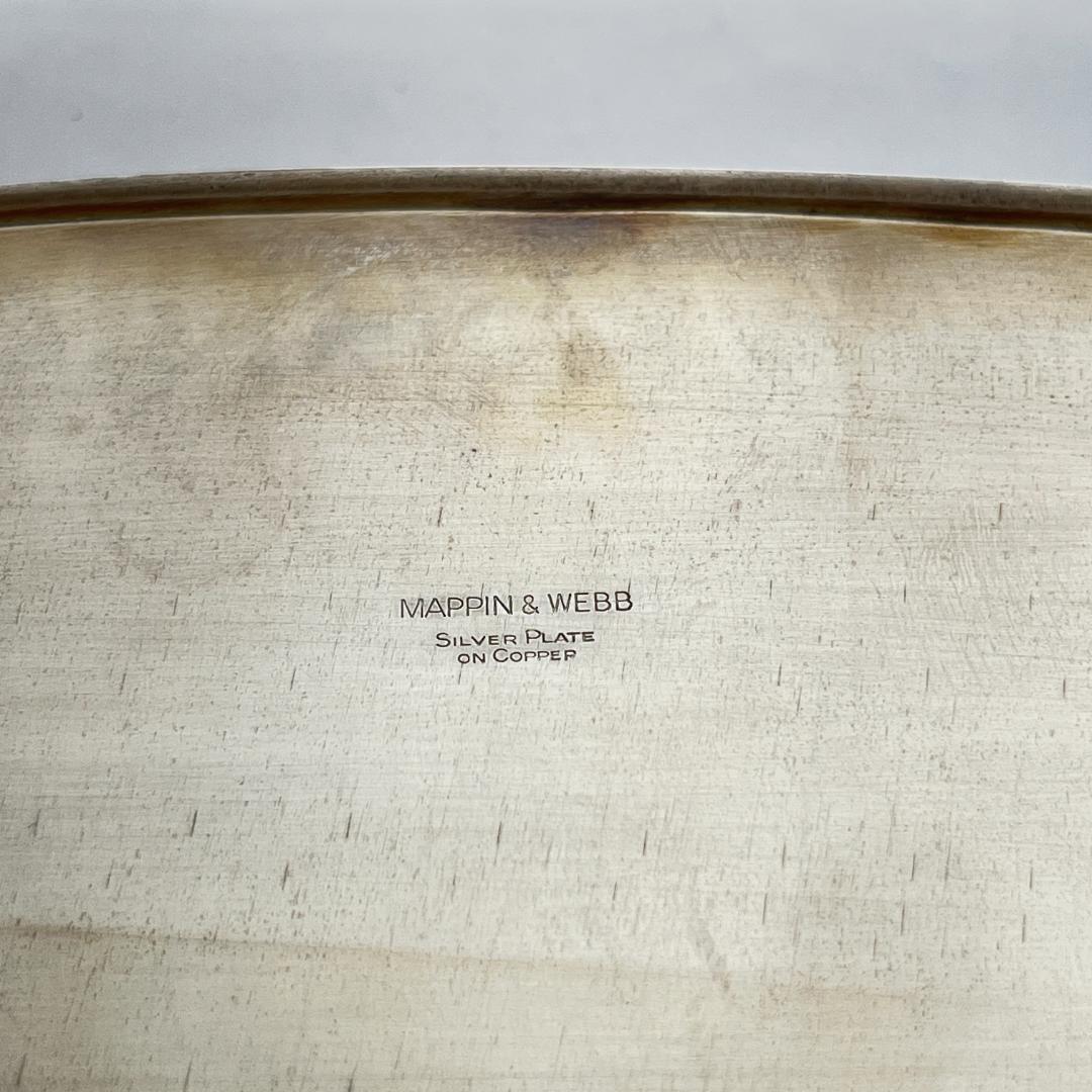【Mappin&Webb】 マッピンアンドウェッブ ギャラリートレー 45cm