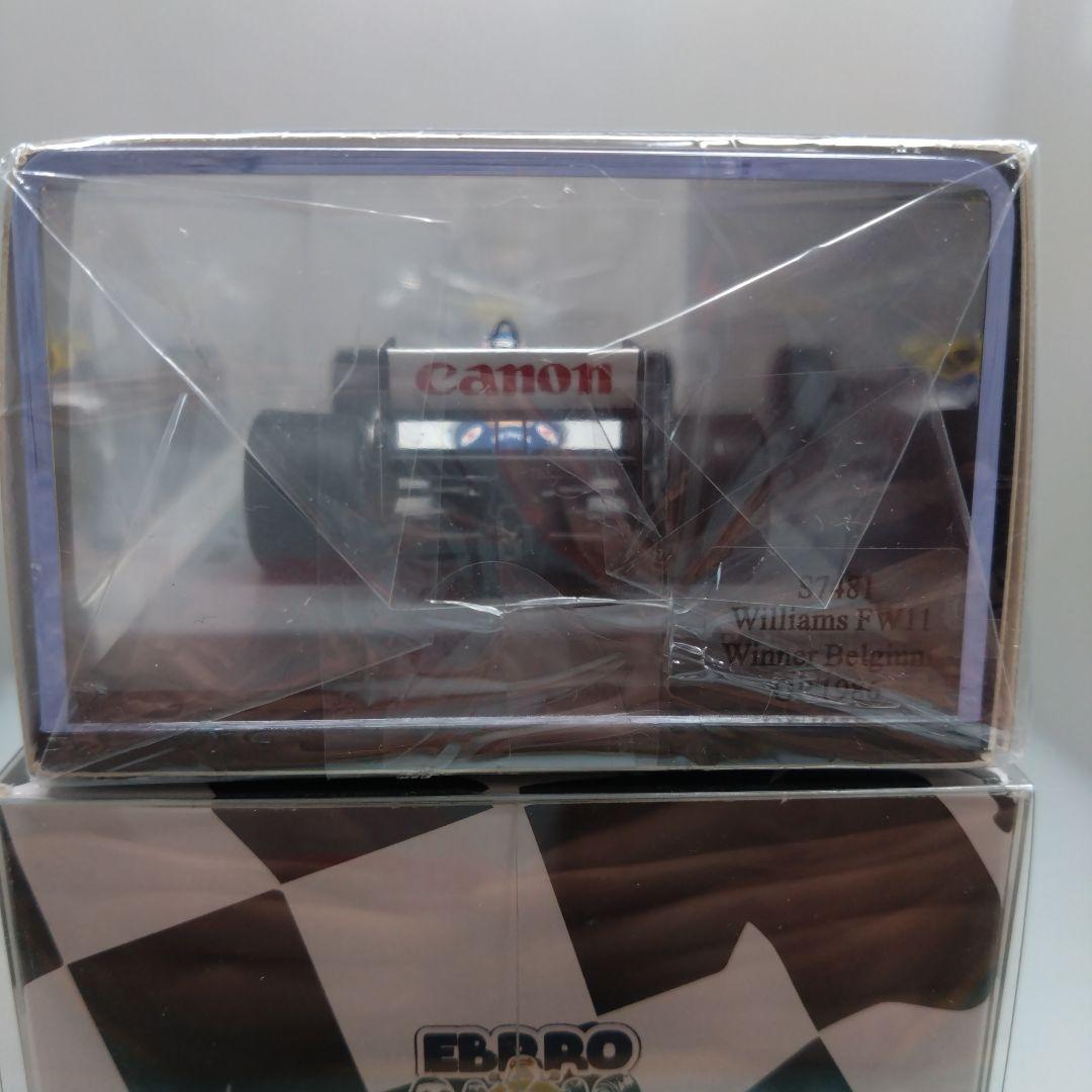 【未開封】1/43スパーク ウィリアムズホンダFW11 WINNER 1986