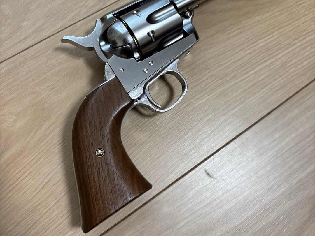 SAA.45 シビリアン シルバーABS 木製グリップ仕様