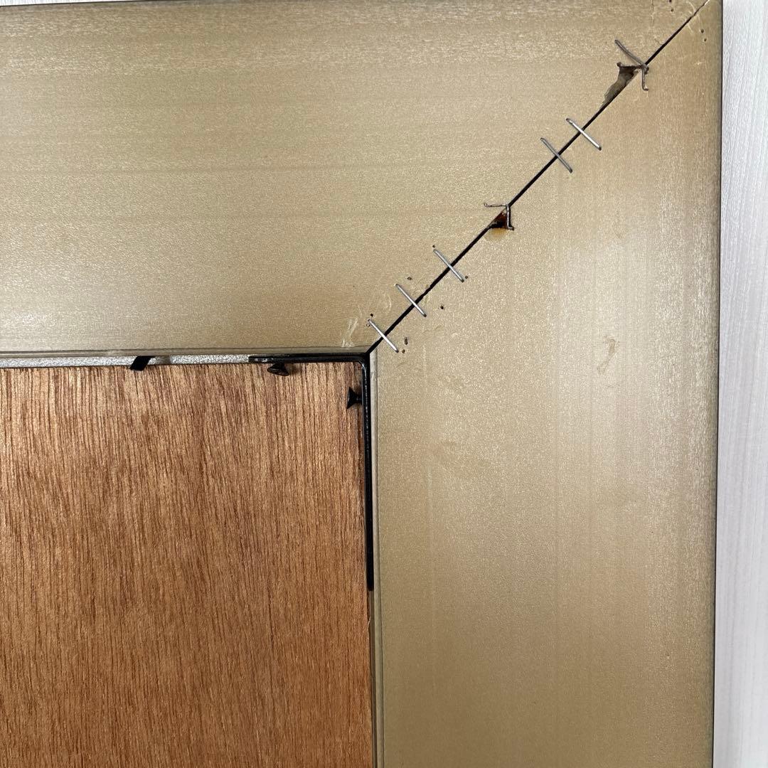 グスタフ・クリムト 接吻 ダークブラウンフレーム　アートフレーム