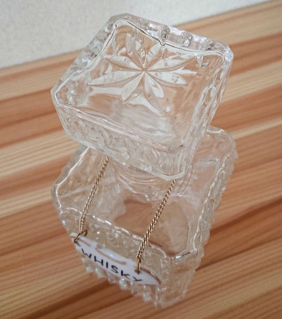フランス製 ウイスキーガラス デキャンタボトル