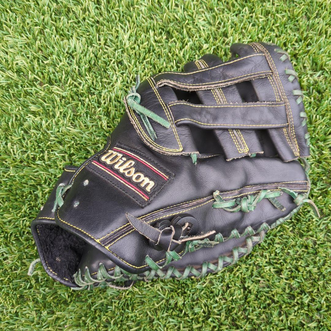 ウィルソン　軟式　ファーストミット　小指２本　日本製