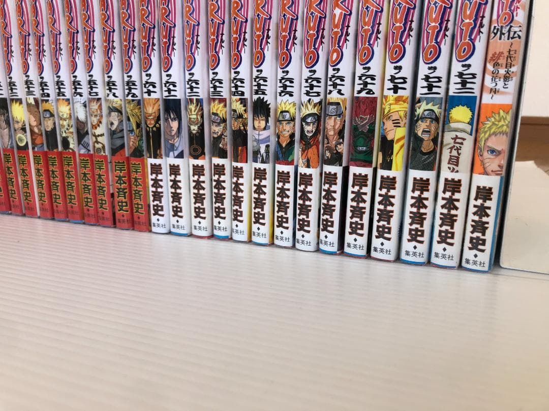 良品　ナルト　全巻　初版　帯　フルコンプ　マンガ　冊子　ジャンパラ　ジャンプ