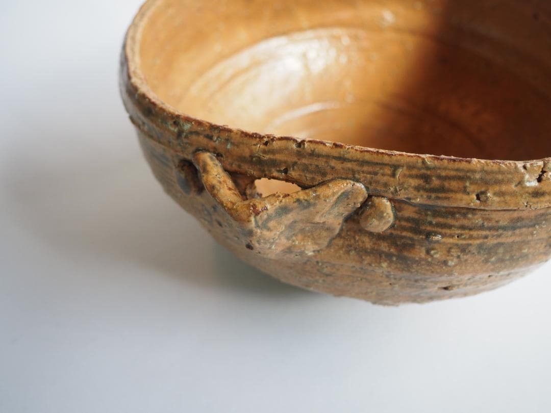 4代清水六兵衛造『伊羅保鉢』（共箱）