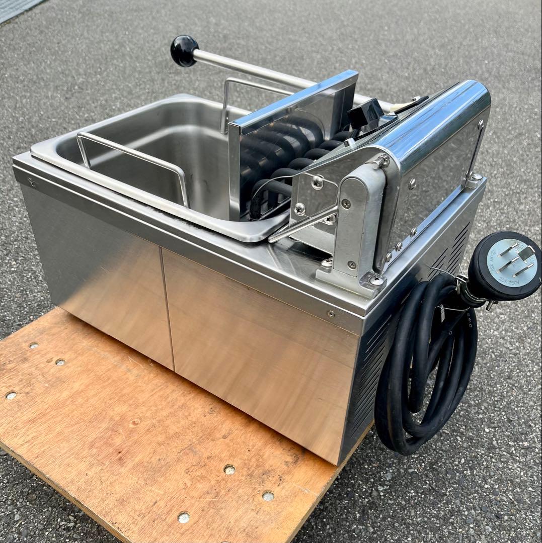 フジマック業務用卓上電気フライヤー 3相200V 8リットル