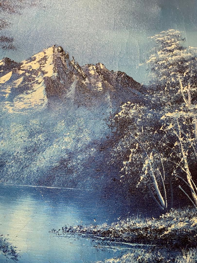 油絵　風景