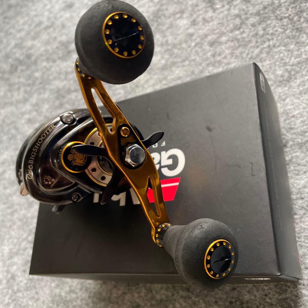 アブガルシアベイト/ ビッグシューターコンパクト。ギア比8.0:1《美品中古》