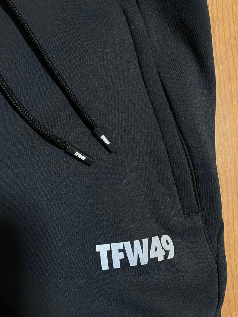 TFW49 パンツ　チャコール　ブラック　L ジャージ　スウェット　ゴルフ