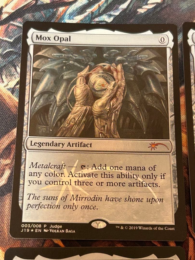 オパールのモックス/foil/4枚セット/英語版/ジャッジ褒賞