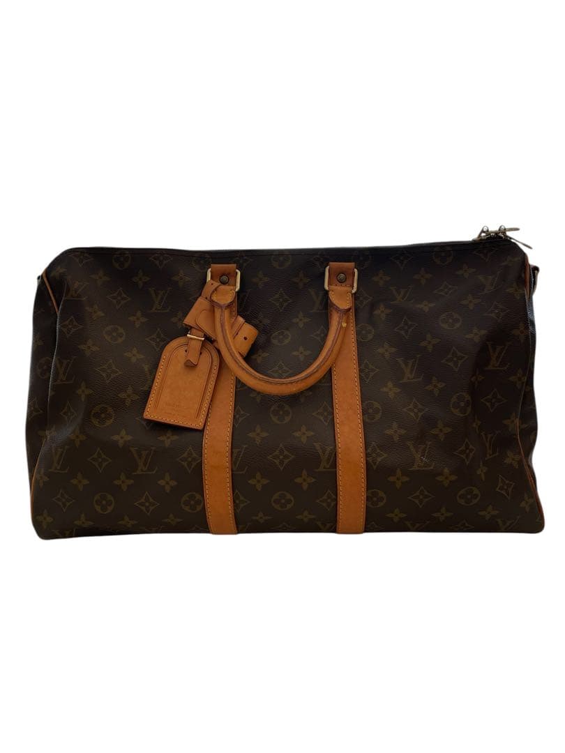 ❷ルイ・ヴィトン キーポル45 モノグラム ハンドバッグ 旅行バッグ
