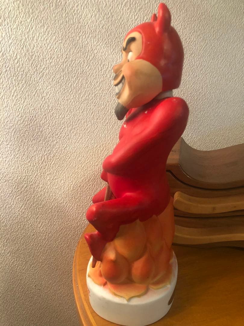 ビンテージ　デビル 悪魔　サンデビル　デカンタ　ミッドセンチュリー レッドデビル