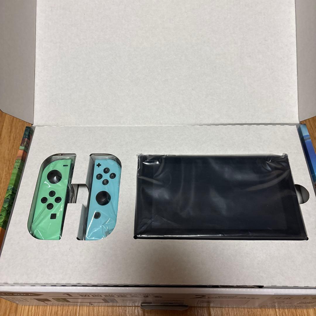 どうぶつの森デザイン Switch本体