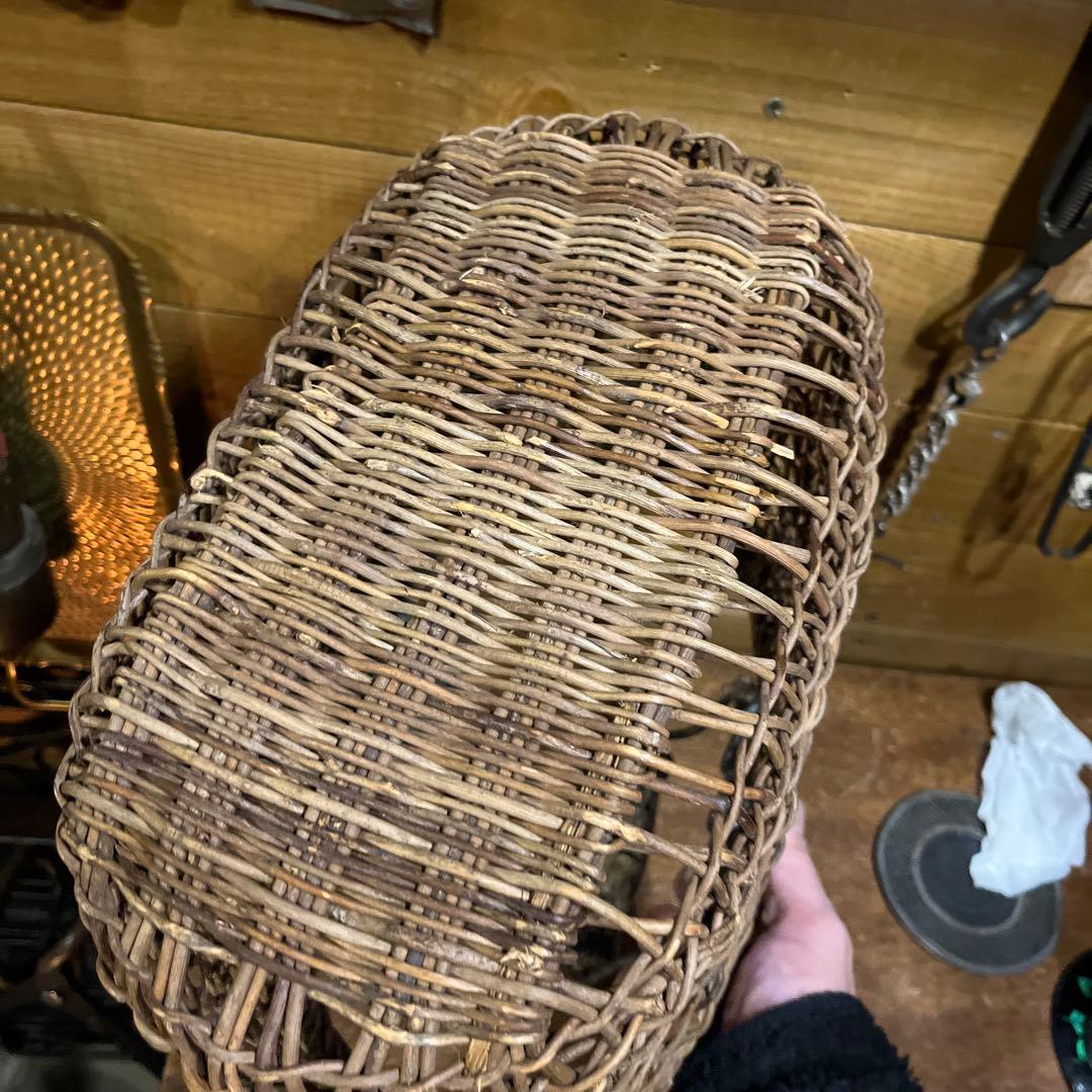 ヴィンテージ　アケビ籠