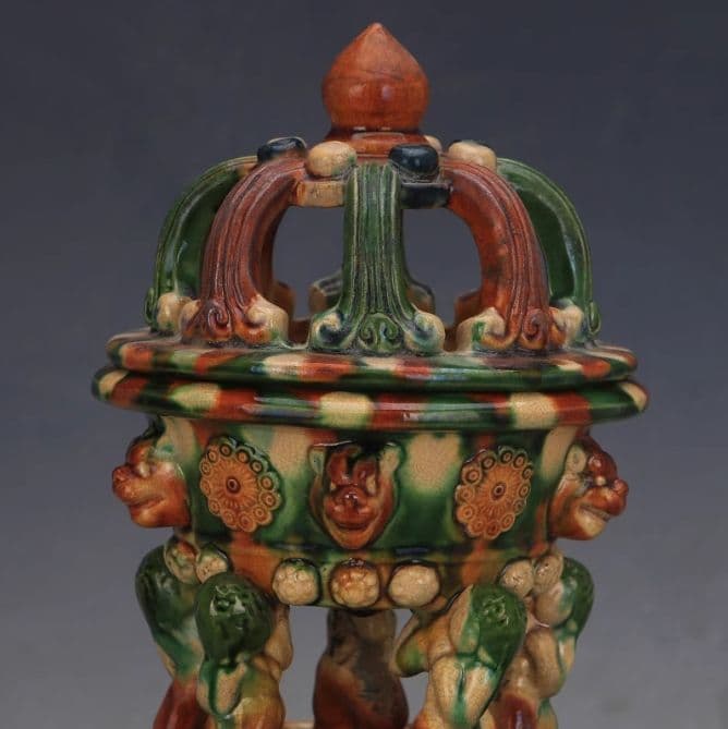 唐三彩とうさんさい 陶磁器 装飾品 工芸品 美術品 置物