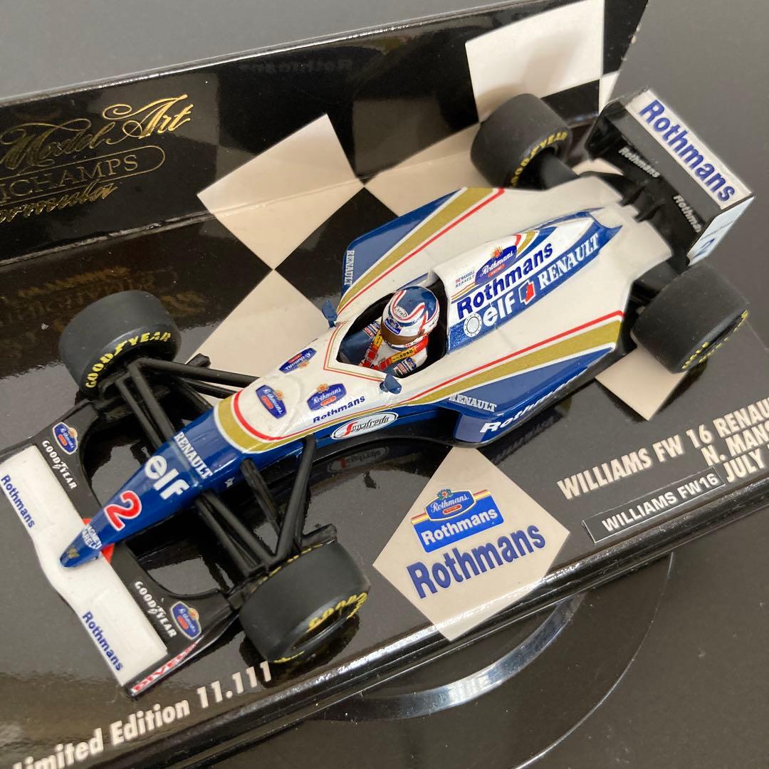 Williams FW16 ミニカー ナイジェル・マンセル仕様