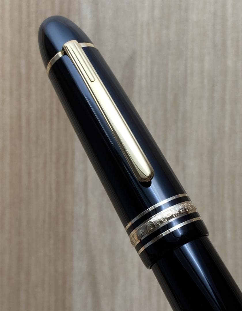 超美品　現行品 モンブラン 149 18K 中字 Au750 吸入式 万年筆