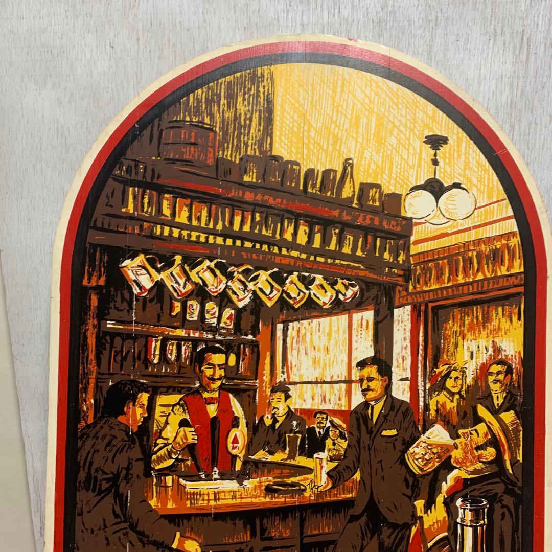 英国Bass palle aleバスペールエールの非売品　木製看板