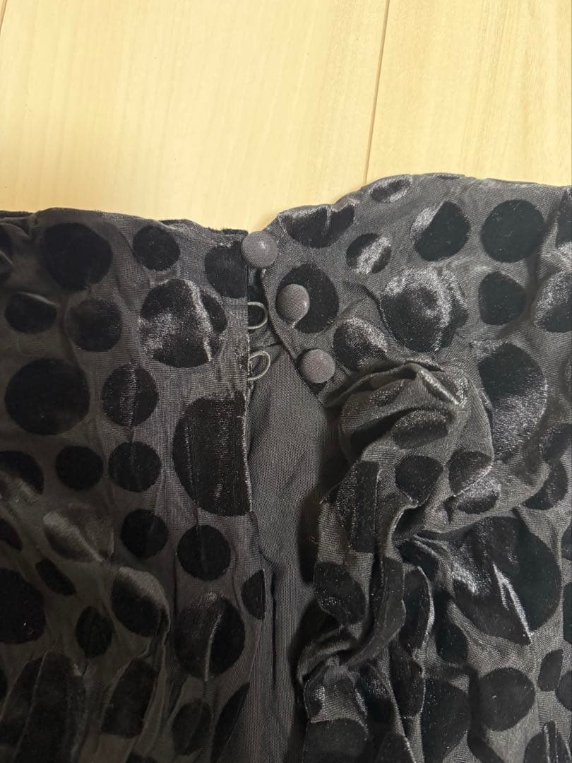 エスパンサルバーグ　チェルナーロングドレスブ ラック（M）