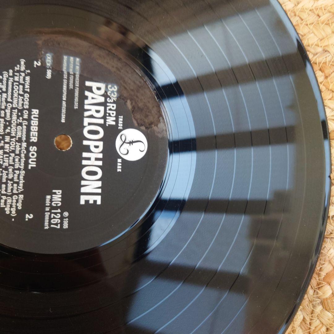 デンマーク盤THE BEATLES RUBBER SOUL