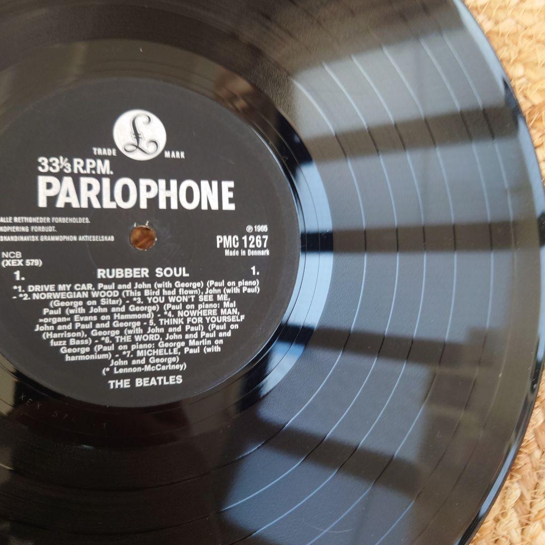 デンマーク盤THE BEATLES RUBBER SOUL