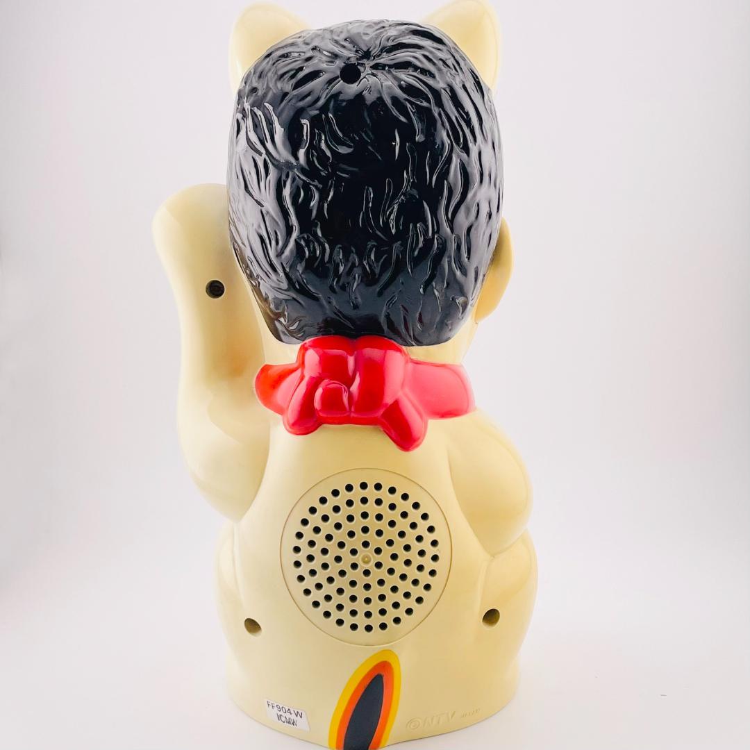 【非売品】超レア 天才たけしの元気が出るテレビ 招き猫型 めざまし時計