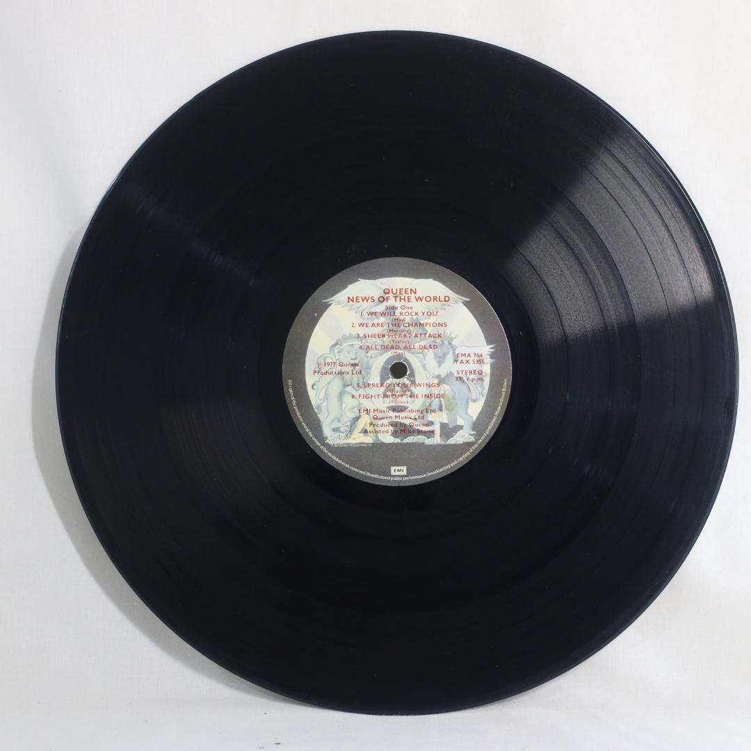 英LP Queen News of the World UKオリジナル セカンド