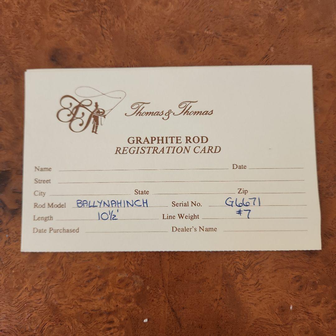 Old Thomas &Thomas 『Ballynahinch』