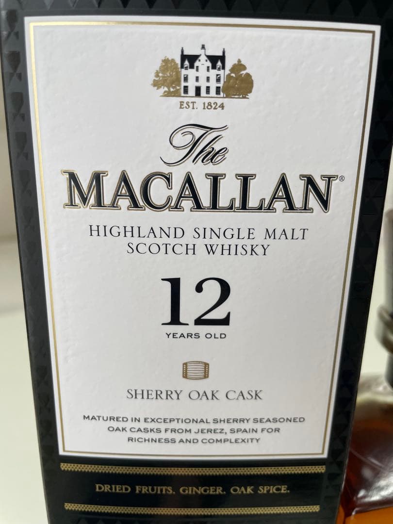 【土日限定！】The Macallan 12年 700ml☆ザニッカ 700ml