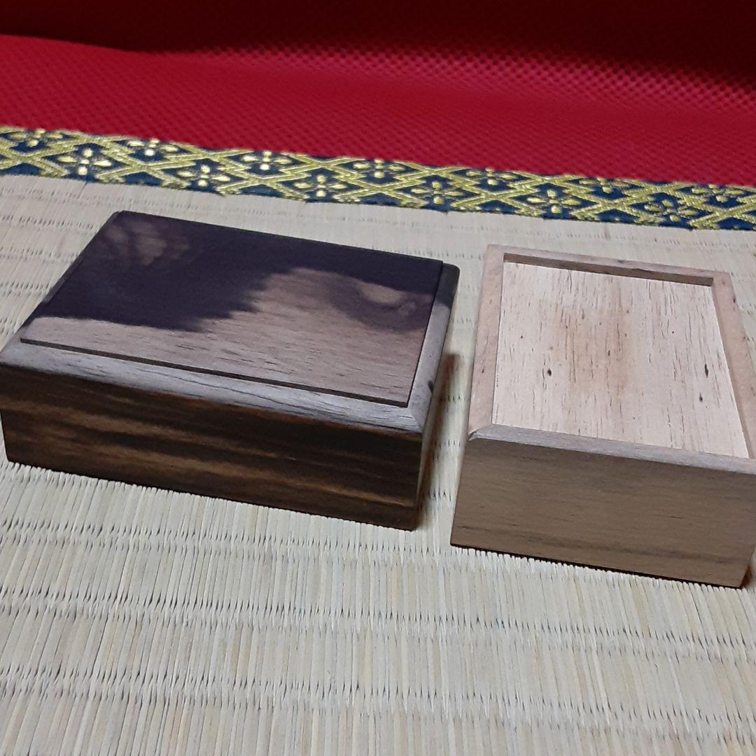 黒柿、京都職人、香合、小物容れ