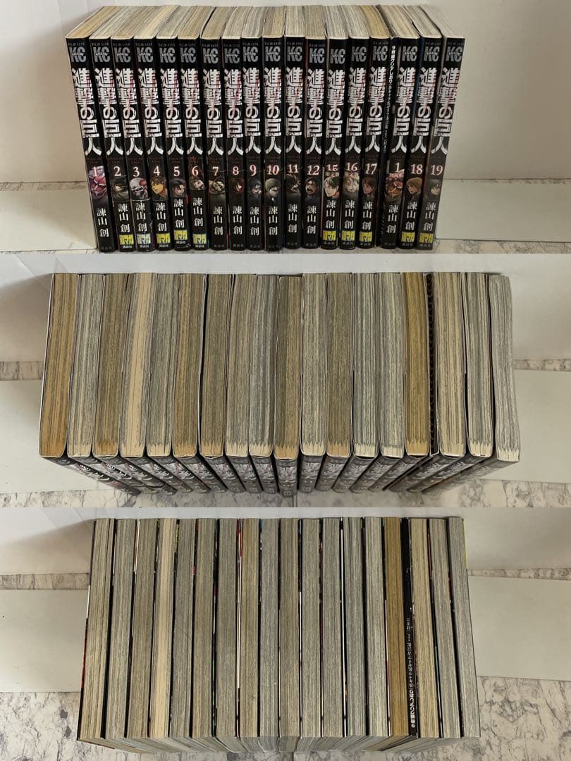 ⭐️全巻初版⭐️進撃の巨人【69冊】全巻セット＋関連書籍　DVD付限定版