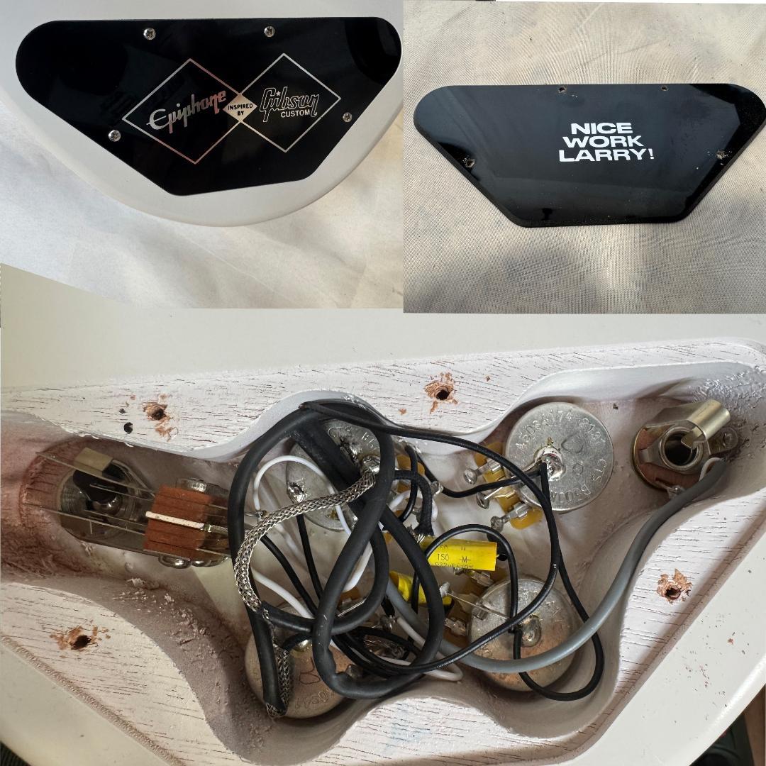 希少SG Epiphone BurstBucker 2/3搭載純正ハードケース付