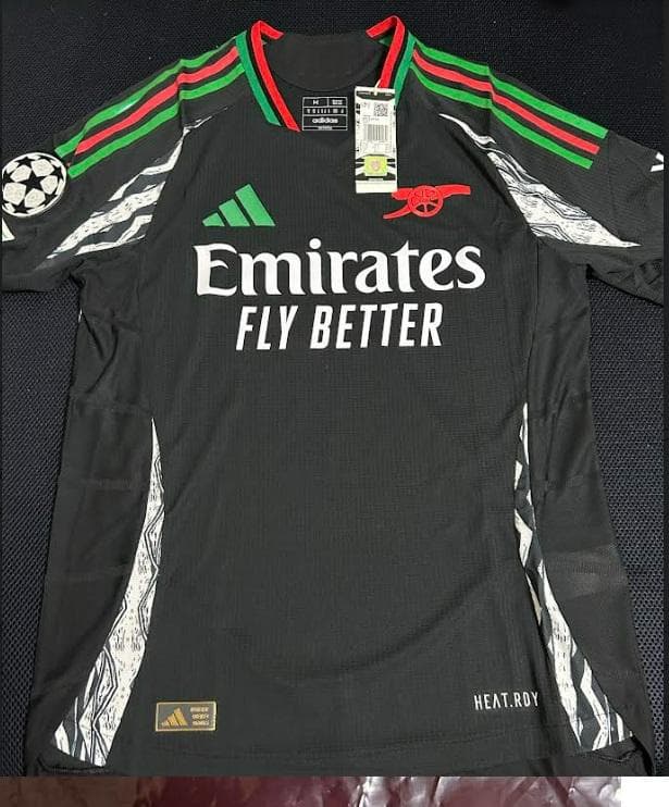 アーセナル　ウーデゴール　オーセンティック アウェイ（M）2024-25