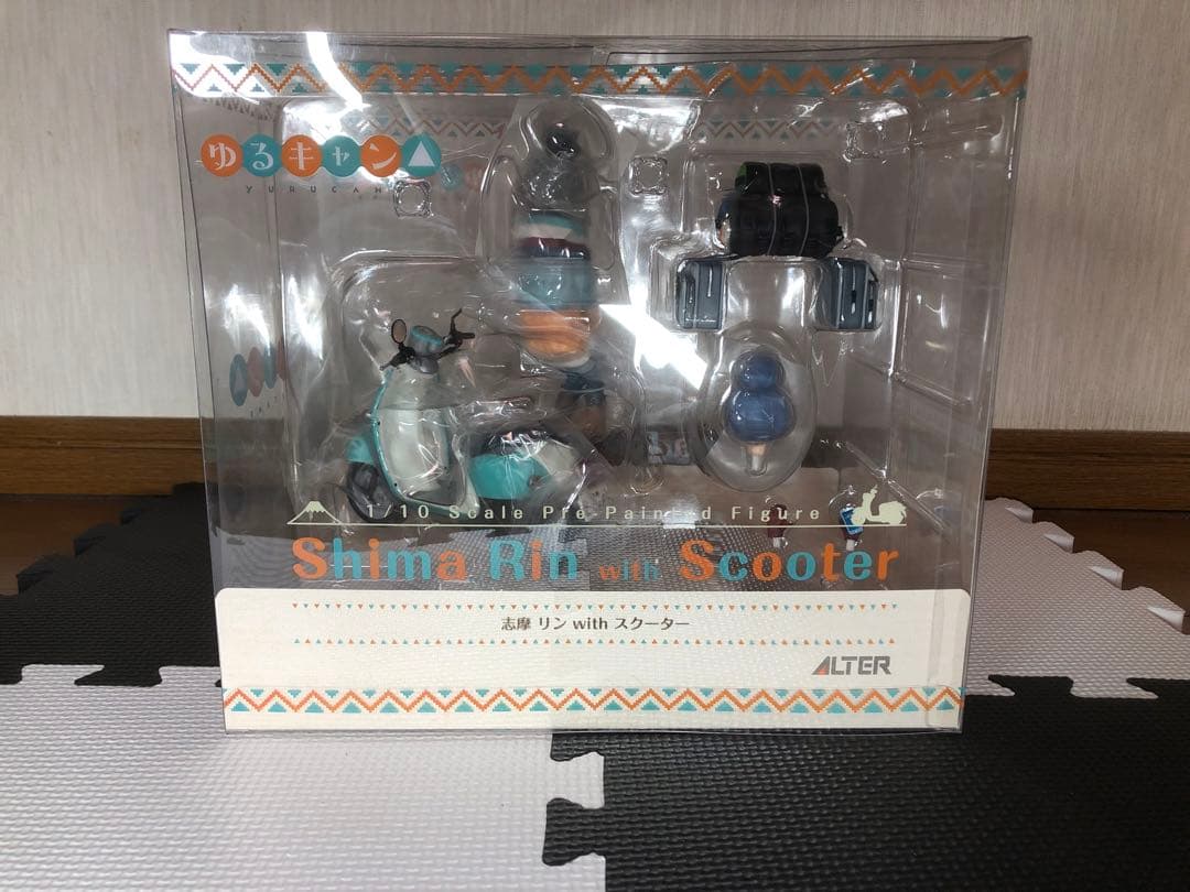 【未開封品】ゆるキャン△ 志摩リン with スクーター フィギュア