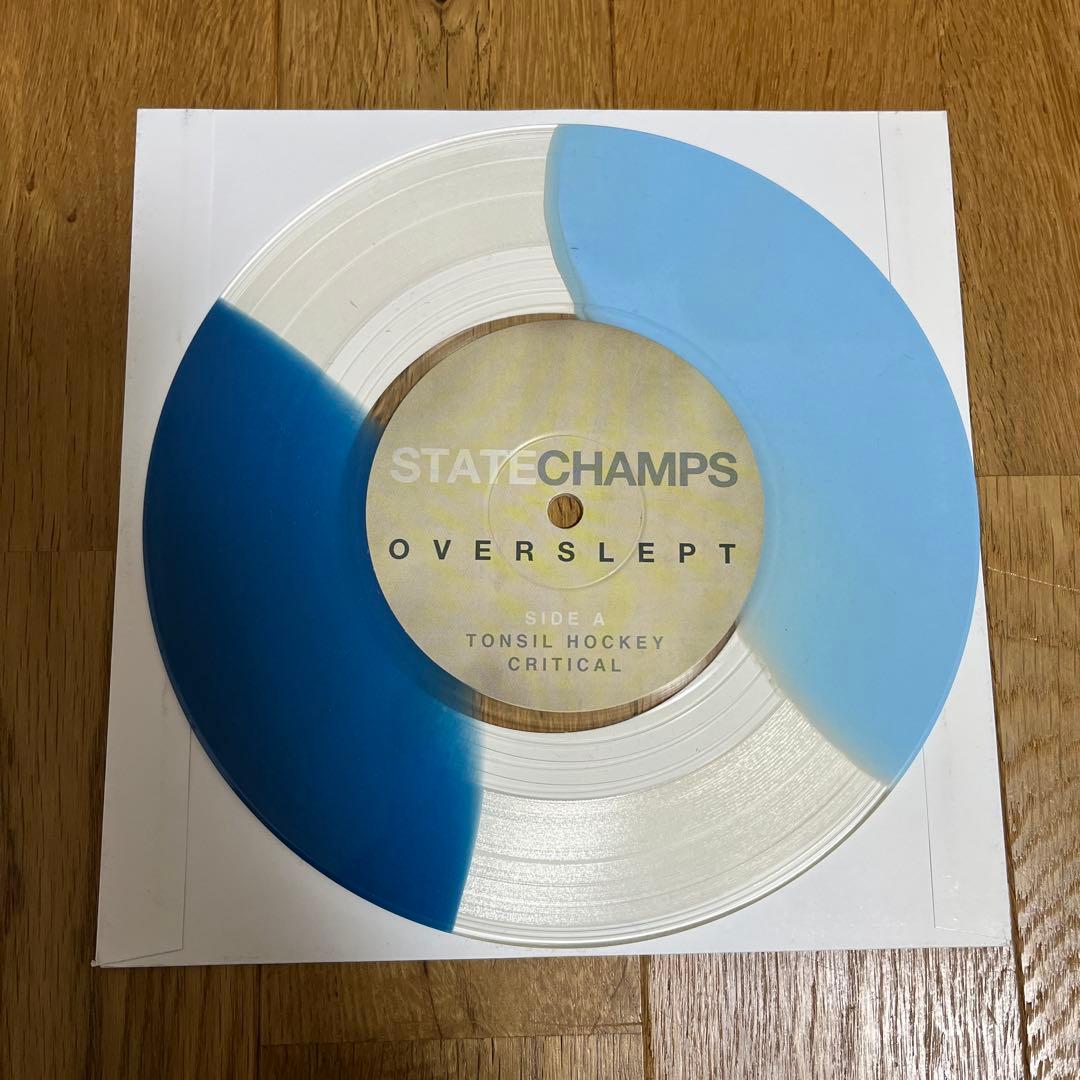 廃盤 State Champs Overslept 7inch Vinyl
