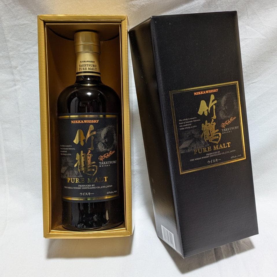 U*-様 未開封 竹鶴　箱付き　ニッカウイスキー ピュアモルト 700ml