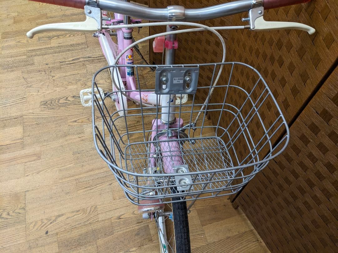 U010 子供自転車　20インチ　ピンク