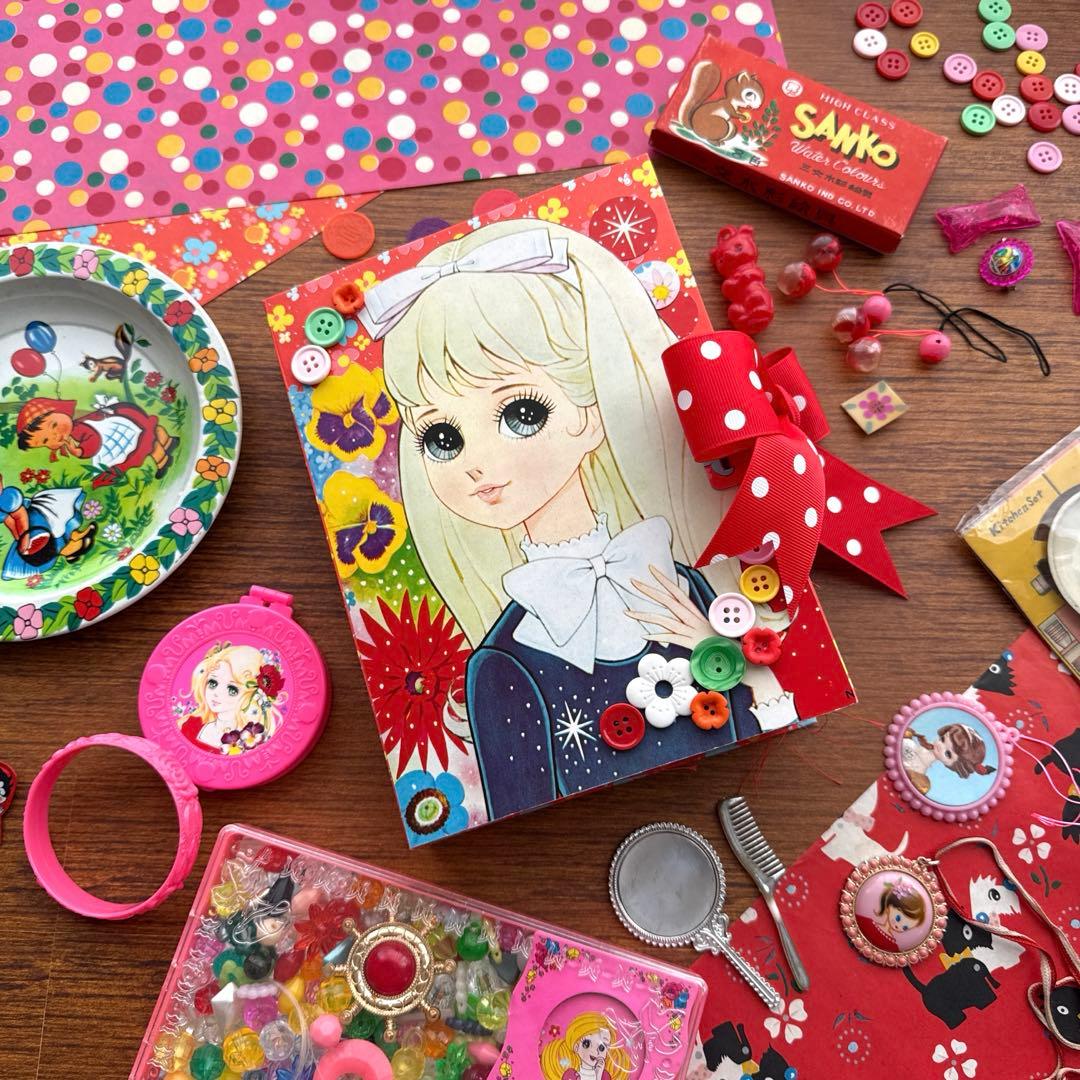 【RIkA】 昭和レトロ ジャンクジャーナル ラベル 紙モノ