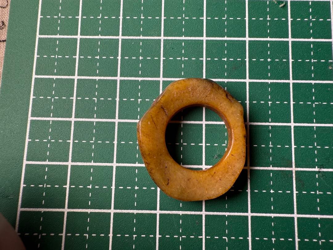 チベットアンティーク　カパーラ　骨輪　呪物　祭具