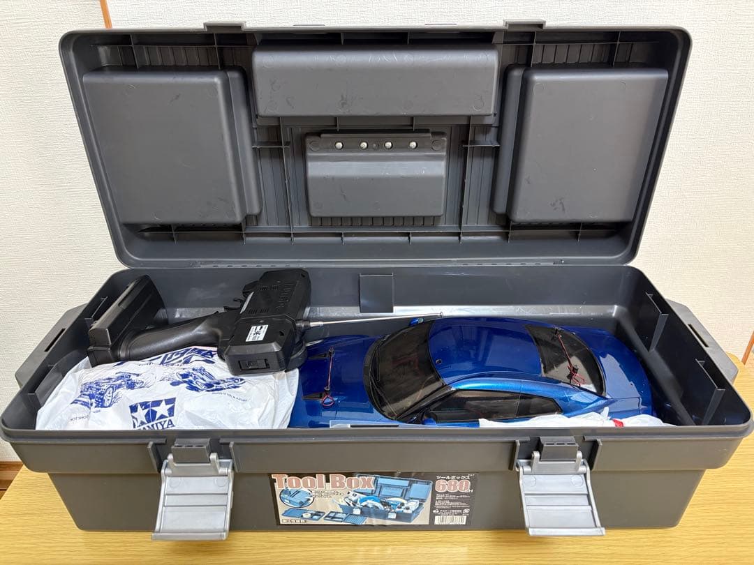 タミヤ TT-01 ラジコンカー R35GT-R プロポ付 オプション多数