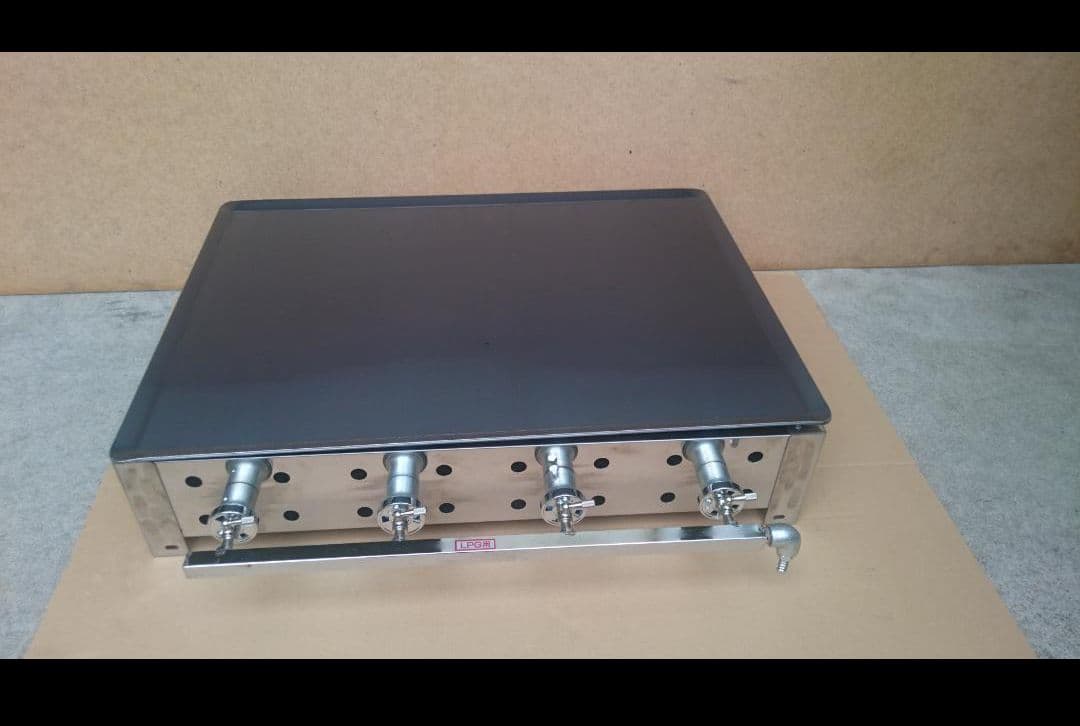 プロパンガスグリラー 大量調理に 模擬店 ７５cm 業務用 鉄板焼 学園文化祭り