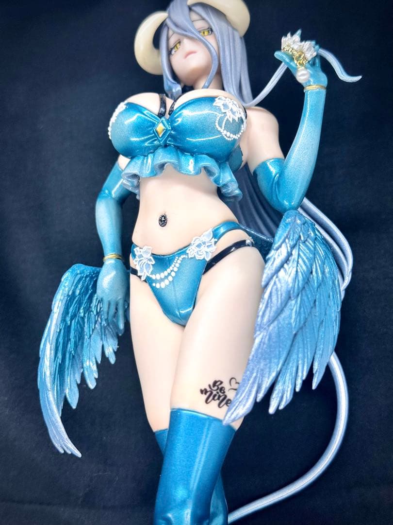 榛*中様 オーバーロード アルベド フィギュア リペイント リメイク