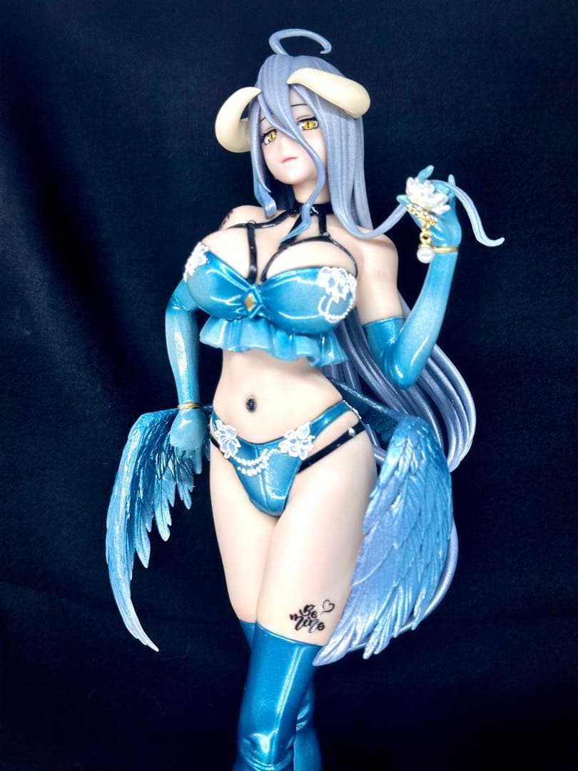 榛*中様 オーバーロード アルベド フィギュア リペイント リメイク